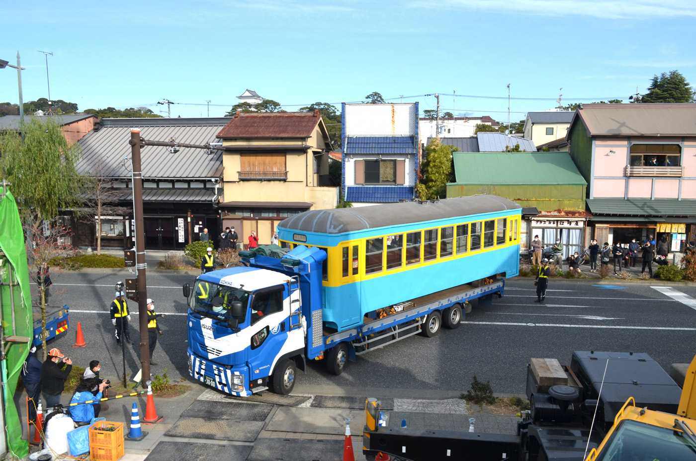 懐かしいチンチン電車が帰ってきました